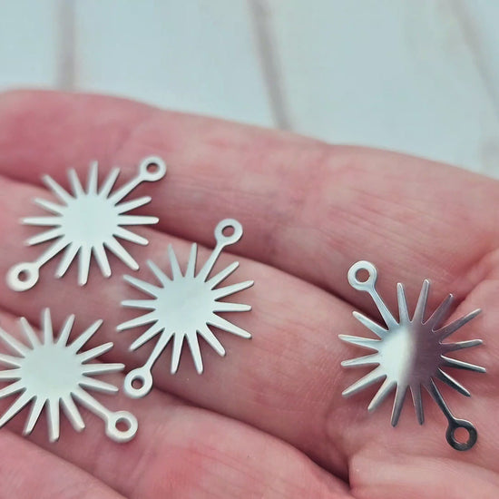 10 connecteurs soleil acier inoxydable