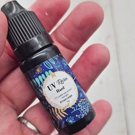 Résine UV transparente de type dur 10gr