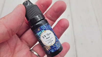 Résine UV transparente de type dur 10gr