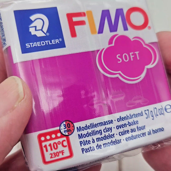 Pâte Fimo Soft 57g – Violet n°61