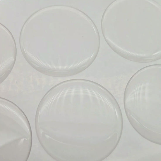 6 cabochons autocollants 40mm pour créations avec cabochons