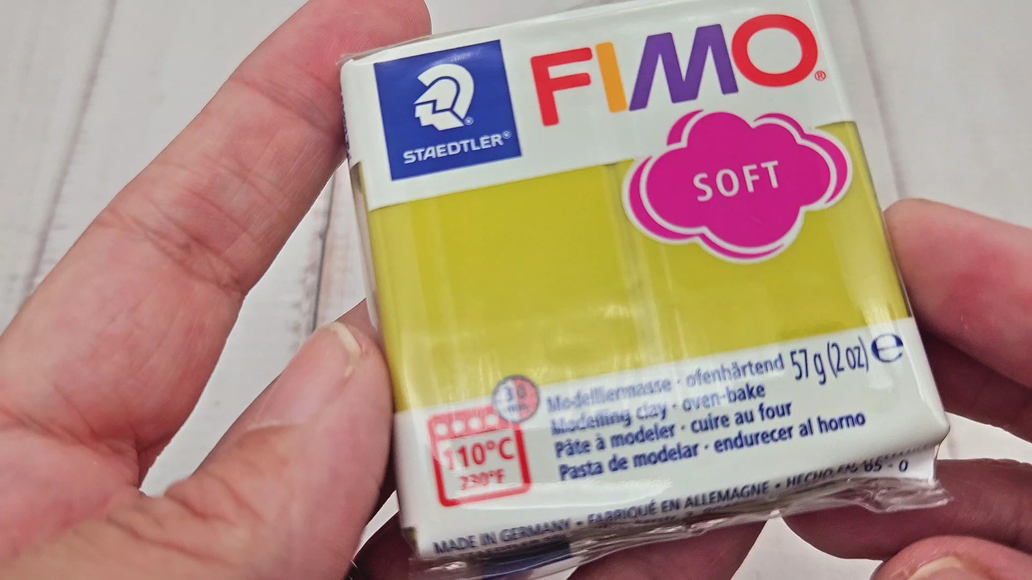 Pâte Fimo Soft 57g – Roseau des sables n°T51