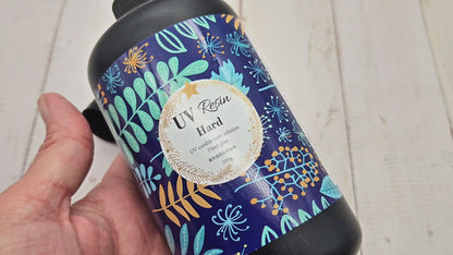 Résine UV transparente de type dur 500gr