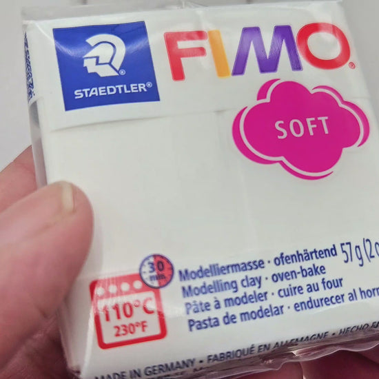 Pâte Fimo Soft 57g – Blanc n°0