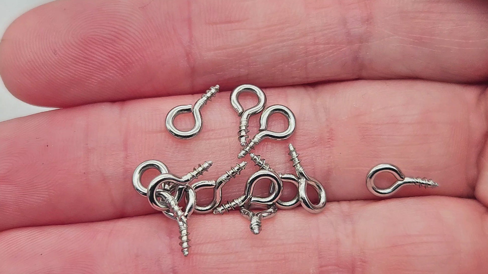 50 pitons 10x5mm acier inoxydable