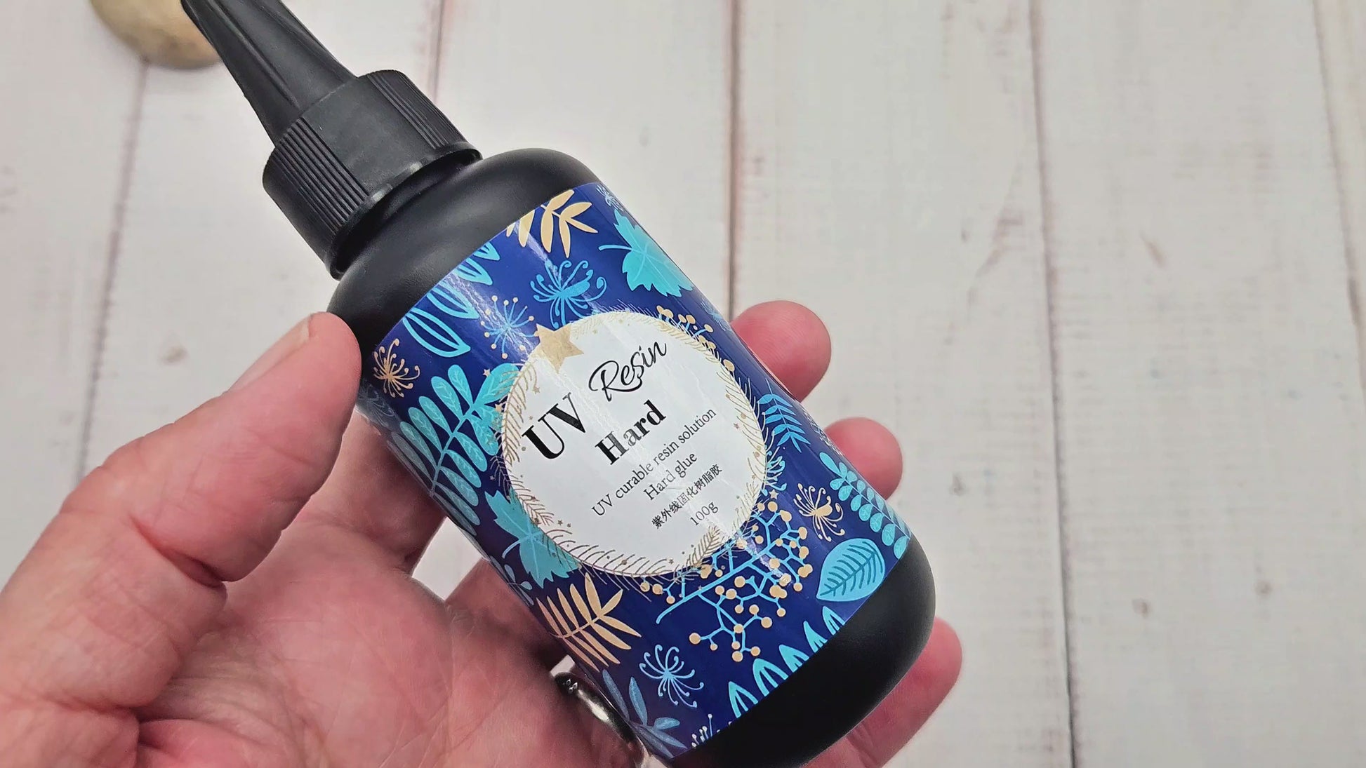 Résine UV transparente de type dur 100gr