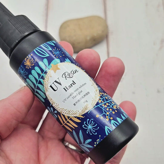 Résine UV transparente de type dur 50gr