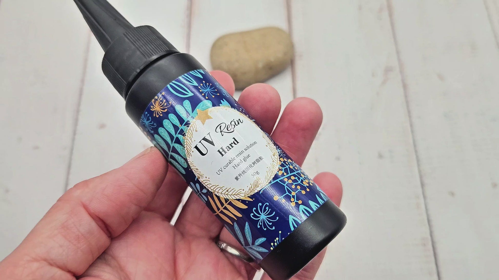 Résine UV transparente de type dur 50gr