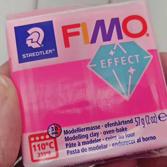 Pâte Fimo Effect néon 57g – Fuchsia n°201