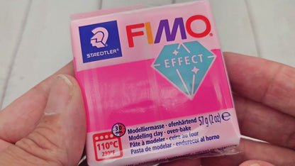 Pâte Fimo Effect néon 57g – Fuchsia n°201